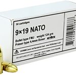 Buy Sellier & Bellot Ammunition 9mm Luger 124 Grain Full Metal Jacket 1000 rounds