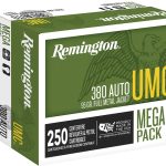 Buy 380 ACP Remington UMC Ammunition 380 ACP 95 Grain Full Metal Jacket 250 rounds