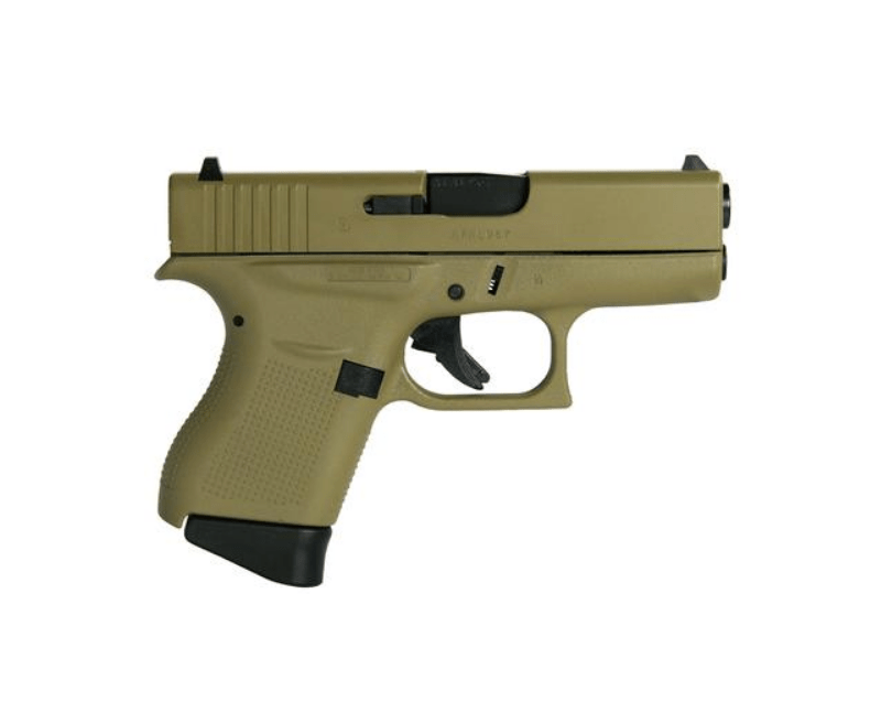 Buy Glock 43 Flat Dark Earth 9mm 3.39″ Barrel 6-Rounds